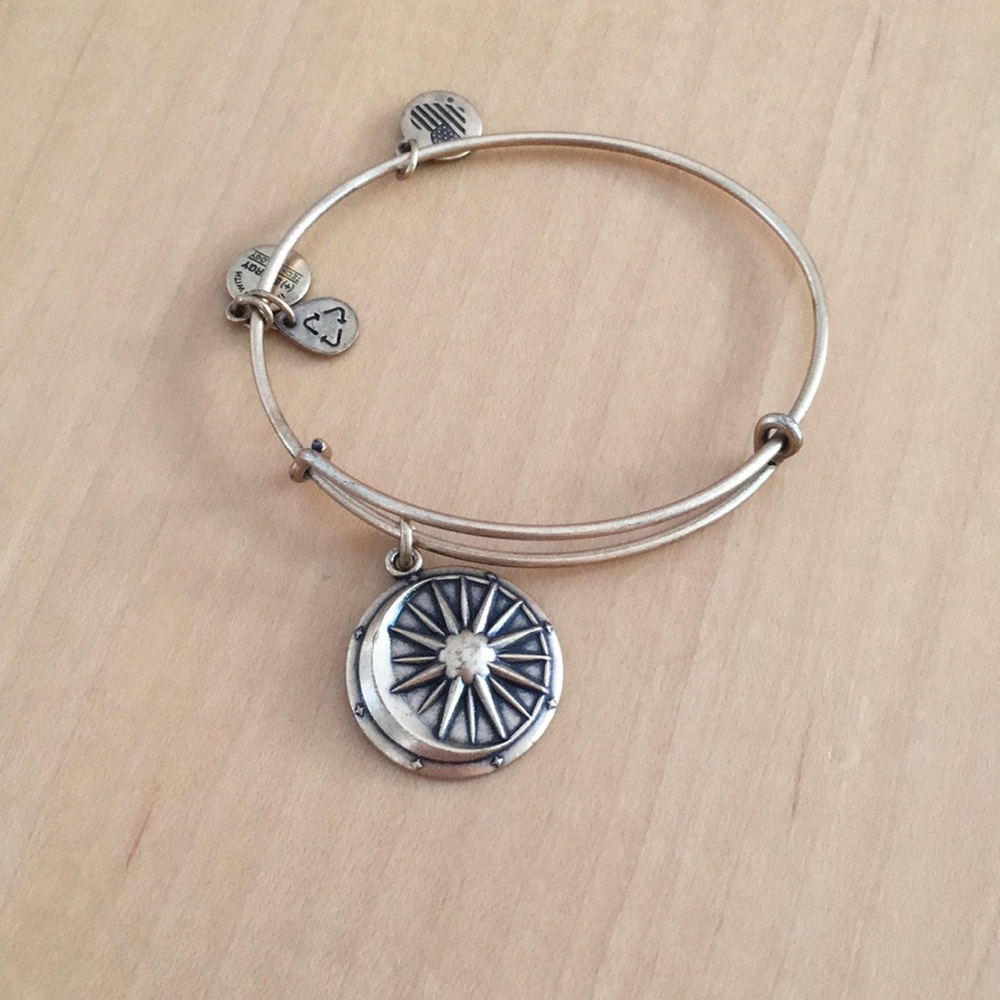 Alex and Ani gold cosmic balance bangle